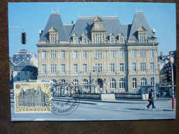 1990  Hôtel Des Postes Luxembourg-Ville   PERFECT - Cartoline Maximum