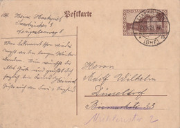 SAAR 1928   ENTIER POSTAL/GANZSACHE/POSTAL STATIONERY CARTE DE SAARBRÜCKEN - Interi Postali