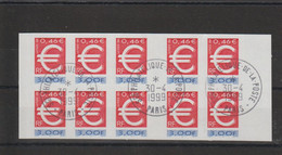 Carnet Euro 3215-C1 Oblit. D'époque - Other & Unclassified