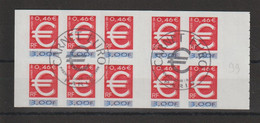 Carnet Euro 3215-C1 Oblit. Premier Jour - Andere & Zonder Classificatie