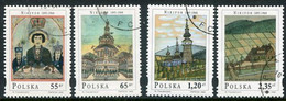 POLAND 1998 Nikifor Paintings Used.  Michel 3717-20 - Gebraucht