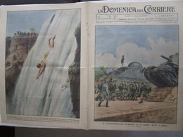 # DOMENICA DEL CORRIERE N 37 / 1934  CAMPO DUX / G.P. MONZA / CADUTI FIUMANI / CITTA' GIAPPONESI - Premières éditions