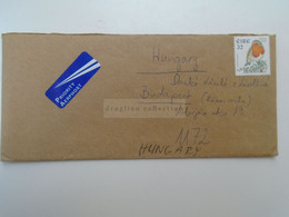 D182481  Ireland  Cover   Ca 2000   Sent To Hungary  Stamp Bird - Brieven En Documenten