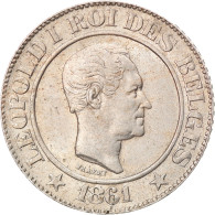 Monnaie, Belgique, Leopold I, 20 Centimes, 1861, SUP+, Copper-nickel, KM:20 - 20 Cents