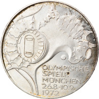 Monnaie, République Fédérale Allemande, 10 Mark, 1972, Hamburg, SUP, Argent - Commemorative