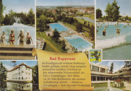 Germany PPC Bad Rappenau Im Kraichgau Swimmingpool Schwimbad Dr. Vorwerk Label BAD RAPPENAU 1976 TYRINGE Denmark - Bad Rappenau