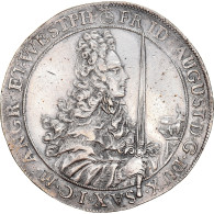 Monnaie, Etats Allemands, SAXONY-ALBERTINE, Friedrich August I, Thaler, 1694 - Taler Et Doppeltaler