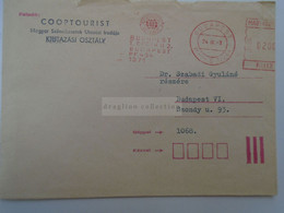 D182506    Hungary Cover -Ema Meter - Cooptourist  1974 - Lettres & Documents