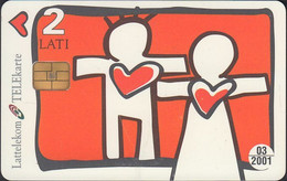 Lettland - LAT-C-51 - Valentine`s Day 2000 - Latvia