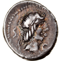 Monnaie, Calpurnia, Denier, 90 BC, Roma, TTB, Argent, Sear:235 - République (-280 à -27)