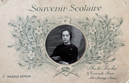 Mazamet - Carte Photo Souvenir Scolaire - école De La Rue Meyer - 1929 - Photographe Scola A Montrouge - Mazamet