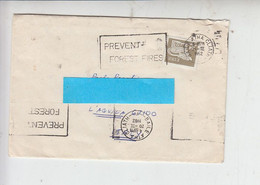 IRLANDA  1982  - Etichetta "Prevenire Gli Incendi" - Storia Postale