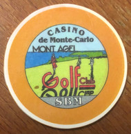 98 MONACO MONTE-CARLO CASINO SOCIÉTÉ DES BAINS DE MER JETON TOKENS COINS CHIPS GAMING - Casino