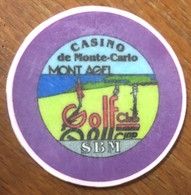 98 MONACO MONTE-CARLO CASINO SOCIÉTÉ DES BAINS DE MER JETON TOKENS COINS CHIPS GAMING - Casino