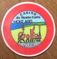 98 MONACO MONTE-CARLO CASINO SOCIÉTÉ DES BAINS DE MER JETON TOKENS COINS CHIPS GAMING - Casino