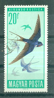 HONGRIE - 1809 Oblitéré - Centenaire De L' Association Nationale De Sylviculture. - Swallows