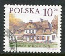 POLAND 1997 Definitive: Manor Houses 10 Zl. Used.  Michel .3654 - Usados