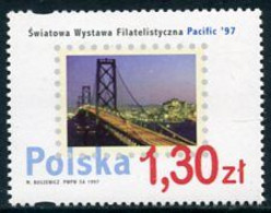 POLAND 1997 PACIFIC '97 Philatelic Exhibition MNH / **  Michel .3650 - Unused Stamps