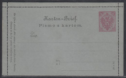 Austria Occupation Of Bosnia, Mint Postal Card - Storia Postale