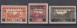 Yugoslavia, Kingdom SHS, Issues For Bosnia 1919 Mi#30-32 Mint Hinged - Unused Stamps