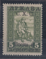 Yugoslavia Kingdom SHS, Issues For Bosnia 1918 Mi#A19 II (overprint Cyrilic) Mint Never Hinged - Ongebruikt