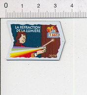 Magnet Le Gaulois Inventions 1665 Découverte La Réfraction De La Lumière ( Père Francesco Maria Grimaldi ? ) Mag12 - Magnets