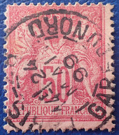R2269/129 - SAGE TYPE II - N°98 - CàD ▶︎▶︎► PARIS GARE DU NORD (Seine) Du 24 MAI 1899 - 1876-1898 Sage (Tipo II)