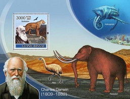 Guinea Bissau 2007, Darwin, Prehistoric Animals, BF - Vor- U. Frühgeschichte