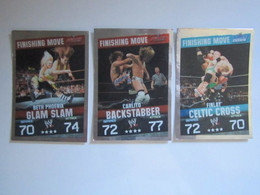3 Cartes De Catch TOPPS SLAM ATTAX EVOLUTION Trading Card Game FINISHING MOVE - Trading Cards