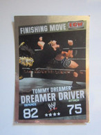 2 Cartes De Catch TOPPS SLAM ATTAX EVOLUTION Trading Card Game FINISHING MOVE TOMMY DREAMER - Trading Cards