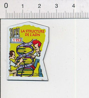 Magnet Le Gaulois Inventions 1953 Découverte De La Structure De L'ADN Crick Et Watson Mag13 - Magnets