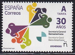 2021-ED. 5510 - 30 Años De Las Cumbres Iberoamericanas (1991-2021) - NUEVO - Unused Stamps