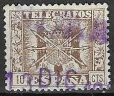 SPAIN # FROM 1949  MICHEL TE 89  TK: 13 1/2 - Télégraphe