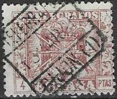 SPAIN # FROM 1949  MICHEL TE 94  TK: 13 1/2 - Telegraph