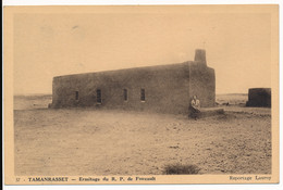 Rare CPA ALGERIE Tamanrasset Ermitage Du R.P. Saint Charles De Foucault Reportage Lauroy - Sonstige & Ohne Zuordnung