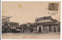 CPA 02 CHAUNY Halle Aux Poissons Editeur Lacassagne - Chauny