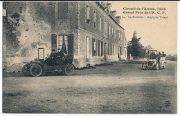 CPA 49 ANGERS Circuit De L'Anjou 1909 Grand Pric De L'A.C.F. La Riottière Angle Du Virage - Angers