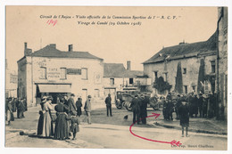 CPA 49 Course Automobile Circuit De L'Anjou 1909 Grand Pric De L'A.C.F. Virage De Candé Visite Des Officiels - Altri & Non Classificati