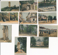 Très Rare CPA 91 MONTLHERY Lot De 11 Mini Cartes Postales De Format  3,5x5,5cm - Montlhery