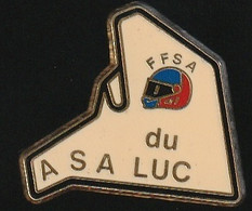 72171-Pin's.La Fédération Française Du Sport Automobile.ASA Circuit Du Luc En Provence - Rallye