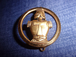 Insigne De Béret Des Transmissions - Béraudy - Armée Française - Casques & Coiffures