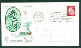 Noël, Mains En Prière / Christmas, Praying Hands; Timbre Scott # 451 Stamp; Pli Premier Jour / First Day Cover (6518) - Covers & Documents