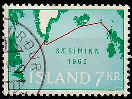 Island 1962 // 367 O Seekabel - Used Stamps