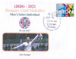 (V V 23 A) 2020 Tokyo Summer Olympic Games - Hungary Gold Medal - 28-7-2021 - Fencing - Men's Sabre - Sommer 2020: Tokio