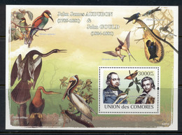 Comoro Is 2009 Birds, Audubon & Gould MS MUH - Comores (1975-...)