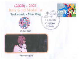 (V V 23 A) 2020 Tokyo Summer Olympic Games - Italy Gold Medal - 24-7-2021 - Men Taekwondo - Eté 2020 : Tokyo