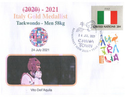 (V V 23 A) 2020 Tokyo Summer Olympic Games - Italy Gold Medal - 24-7-2021 - Men Taekwondo - Eté 2020 : Tokyo