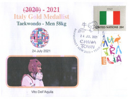 (V V 23 A) 2020 Tokyo Summer Olympic Games - Italy Gold Medal - 24-7-2021 - Men Taekwondo - Summer 2020: Tokyo