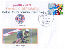 (V V 23 A) 2020 Tokyo Summer Olympic Games - Slovenia Gold Medal - 28-7-2021 - Cycling Time Trial - Summer 2020: Tokyo