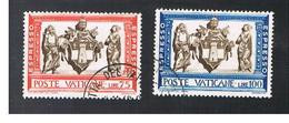 VATICANO - VATICAN - UNIF. E15.E16 ESPRESSO  - 1960 OPERE DI MISERICORDIA (SERIE COMPLETA DI 2) - USED°) - Priority Mail